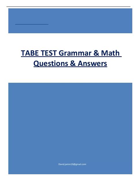 how hard is the tabe test|tabe test questions and answers.